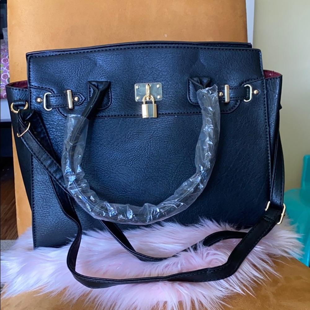 Purse black set